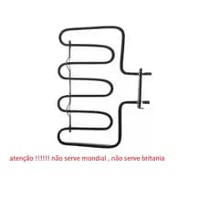 Resistência 1800whats Da Churrasqueira Eletrica Cadence 127v GRL810 Original