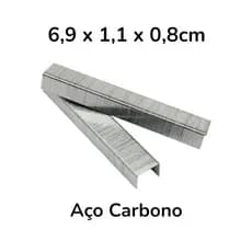 Caixa de Grampos 8mm Para Grampeador Tapeceiro