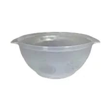 Saladeira De Plástico Transparente Para Salada Bem Temperada Fruteira