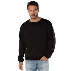 Blusa de Moletom Careca Masculino Básico Liso sem Capuz Mirante