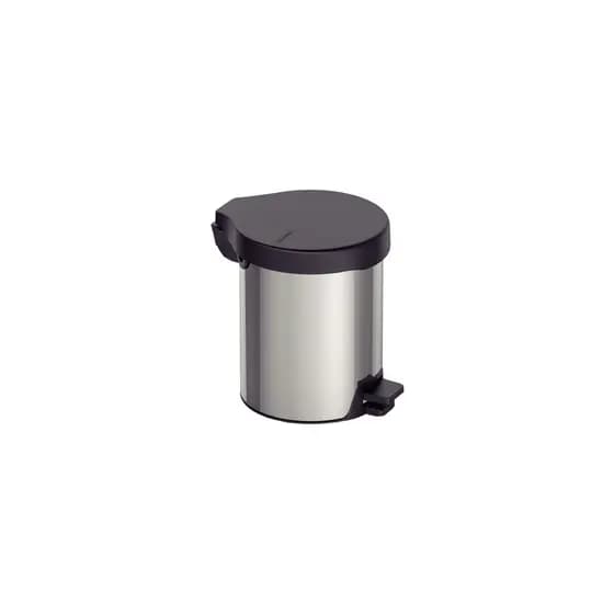 Lixeira Tramontina Com Pedal Em Aço Inox New - 5 Litros