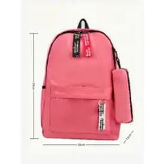 Mochila Feminina Masculina Com Bolsa Impermeavel