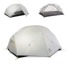 BARRACA MONGAR 2P NATUREHIKE NYLON 20D ULTRALIGHT 4000MM COLUNA D'ÁGUA