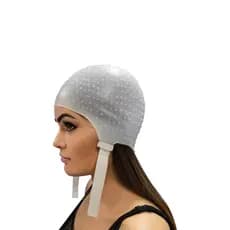 TOUCA CLASSIC SILICONE 233-SA BRANCA PARA MECHAS DOMPEL