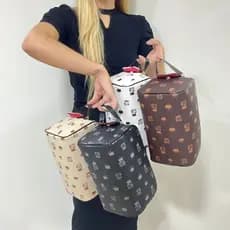 Necessaire Grande Multifuncional Bolsa De Mão Organizadora De Viagens