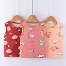 Colete térmico infantil - tecido de algodão