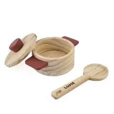 Conjuntos Cozinha Brinquedo Infantil Batedeira Panela Madeira Educativo