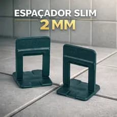 Espacador Nivelador Slim 2mm para Porcelanato e Revestimento Obra Reforma