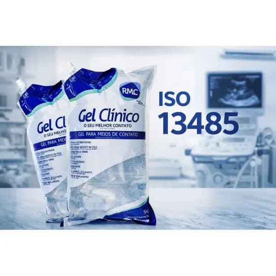 Gel Clínico Condutor Ultrassom Incolor 5 Kg Rmc