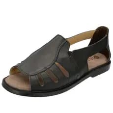 Sandalia Masculina Franciscana Fechada Chinela em Couro Legitimo  090
