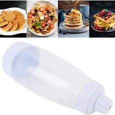 DISPENSADOR DE MASSA PANQUECA GARRAFA MISTURADORA 1000ML SILICONE REUTILIZÁVEL