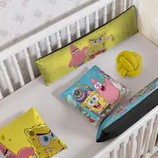 Kit 02 Capas De Almofadas 42cm x 42cm Mais 02 Almofadas Xuxão Infantil Mais 01 Nozinho Decorativos