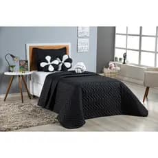 Kit Cobre Leito Solteiro 2,20x1,60 Mais Um Porta Travesseiro Mais Duas Almofadas Flor Premium Mais Nozinho Luxo Branco