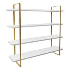 Nicho Prateleira Design Moderno Industrial Parede Decorativo Arnad 100x20cm Decorativo