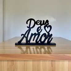 Letreiro de Mesa MDF "Decoração De Casa"