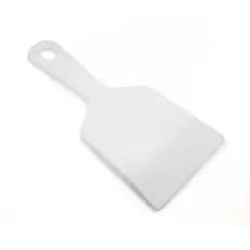 Espátula larga profissional em polipropileno pá gourmet 24,50 cm cozinha