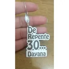 Chaveiros Lembrancinha em MDF De Repente 30
