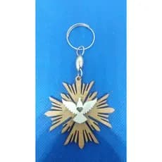 Kit Chaveiros Lembrancinha religioso batizado Divino Espirito Santo.