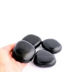 Kit 12 Pedras Vulcânicas Pedras Grandes - Pedras de massagem Basalto