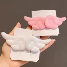Super Fofo Asa De Anjo Presilha De Cabelo Infantil Acessórios Cabeleireiro Ornamentos
