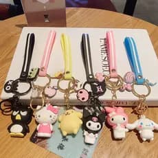 Porta-Chaves Big Ear Dog Keychain Cartoon Studentbag Pingente Doll Pendant Carro Fêmea
