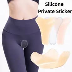 Camel Toe Autoadesivo Silicone Anti Rugas Remoção Almofada Privacidade Invisível De Inserção