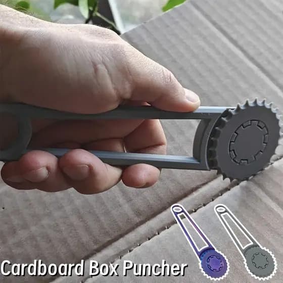 Cortador De Perfuração De Papelão Perfurador Rotativo DIY Caixa Reutilizável