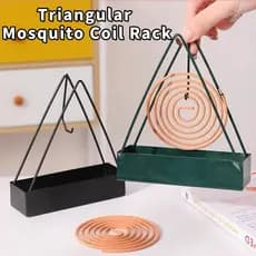 Suporte De Bobina De Mosquito De Ferro Queimador De Incenso Quadro Repelente Rack Para Quarto Doméstico