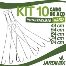 10 Cabo de Aço Gancho Tripla Haste Para Pendurar Vaso Parede Teto Suporte Resistente Para Planta Pendente Vaso Suspenso