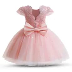 Baby Girls Kids Princesa Festa De Casamento Flor Vestido De Renda Tutu Para Bebê Menina 1o Aniversário Batizado