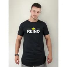 Camiseta Masculinas Estampada Gospel Long line oversized Swag Básica Manga Curta Algodão Cristã slim