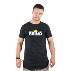 Camiseta Masculina Estampadas Gospel Longline Oversized Swag Básica Manga Curta Algodão Cristã slim