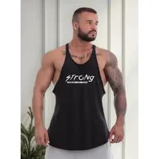 Camiseta Blusa Regata Cavada  Camisas Masculina Musculacao Americana Funcional Machao