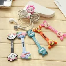 1 Pcs Bonito Protetor De Fio De Cabo Organizador Bobina winder Gestão Marcador Titular Capa Para Fone De Ouvido iPhone Sansung MP3 USB QOR6