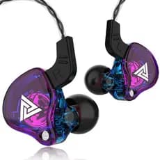 Fone De Ouvido Esportivo Original QKZ AK6 Com Microfone HiFi Som Música Headset Para Smart Phones SU2X