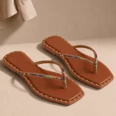 Rasteirinha feminina Chinelo Brilho Strass Mais Vendidas Rasteira Casual Dia a Dia Envio Imediato
