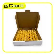 Caixa para Doces e Salgados 30x30x5 cm – Kit 50 Embalagens Papelão para Delivery, Doceria e iFood