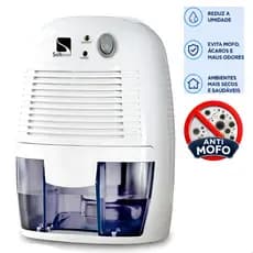 Desumidificador Anti Mofo Guarda Roupas Quartos e Ambiente Desumidificador de Ar Portátil Bivolt