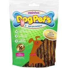 Osso Ossinhos Dogpets Palito Sabor Carne Bolsa para Cães 100g