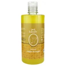 Shampoo Pra Cães E Gatos Óleo Argan Hidratante Pet Family 500ml Profissional Banho Tosa Hidratação