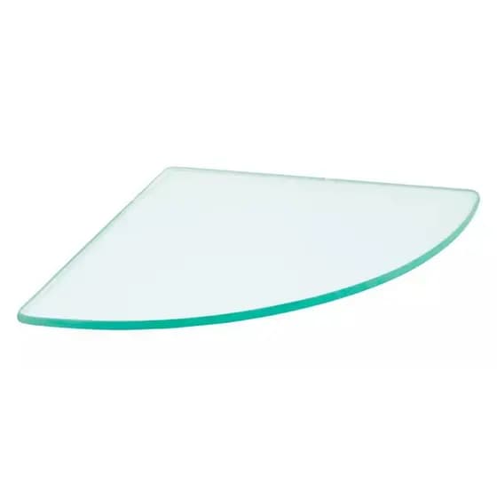 Vidro Para Porta Shampoo Prateleira Canto 6mm