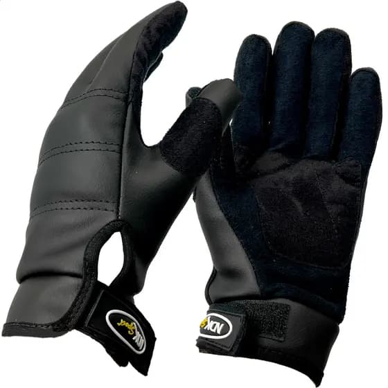 Luva Couro Moto Ndk Frio Inverno Motoqueiro Motociclista