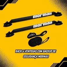 Rack 4 ventosas com Backup de segurança Mormaii