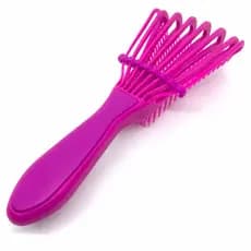 Escova Polvo Cachos Para Pentear Cabelo Profissional