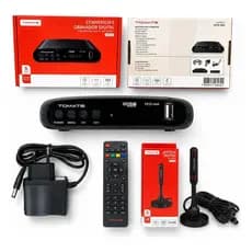 Conversor Digital Hd E Gravador Tv Digital Com Visor+antena 3M