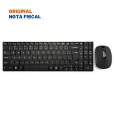 Teclado e Mouse Sem Fio Multilaser TC202 Slim Wireless 2.4 GHZ