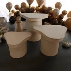 Tampo orgânico para cilindros capa mdf