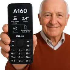 Celular Para Idosos Blu A160 4G Dual Chip com Rádio FM