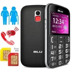 Celular Blu Joy 4G Botão SOS Discagem Rápida Para Chamada De Emergência.