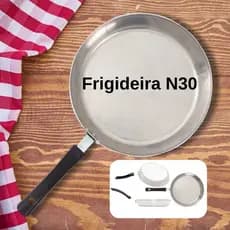Frigideira Polida Grande para Hotelaria No 30